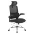 MESH BACK MANAGER'S CHAIR WITH HEADREST