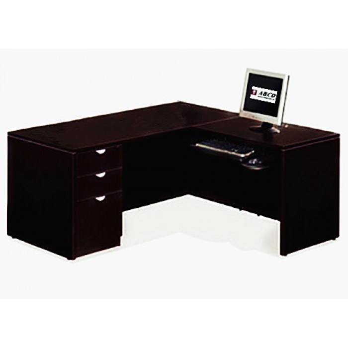 espresso small computer desk